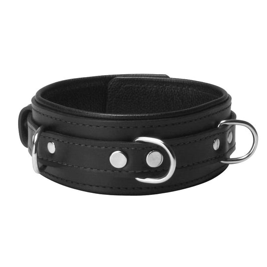 Strict Leather Premium Locking Collar - LeatherR - The Rabbit Hole Life