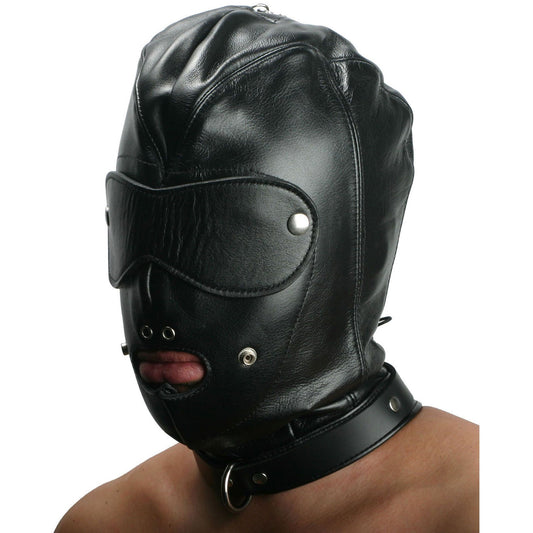 Strict Leather Premium Locking Slave Hood- Small - Hoods - The Rabbit Hole Life