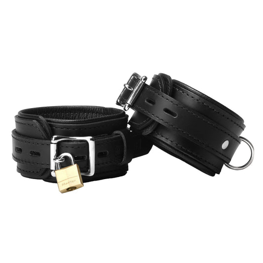Strict Leather Premium Locking Wrist Cuffs - LeatherR - The Rabbit Hole Life