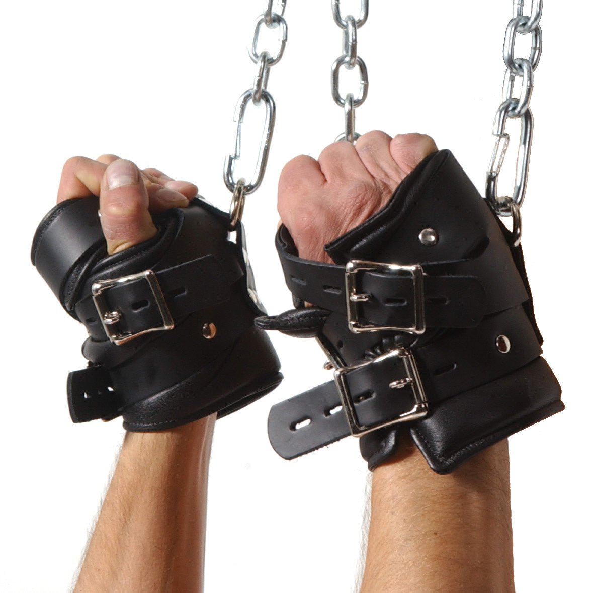 Strict Leather Premium Suspension Wrist Cuffs - LeatherR - The Rabbit Hole Life
