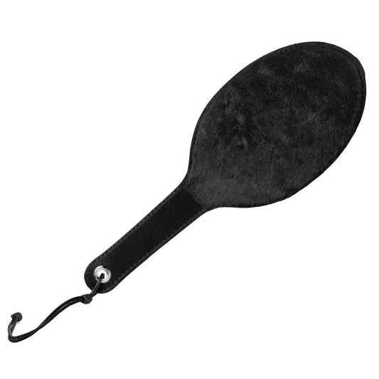 Strict Leather Round Fur Lined Paddle - Impact - The Rabbit Hole Life