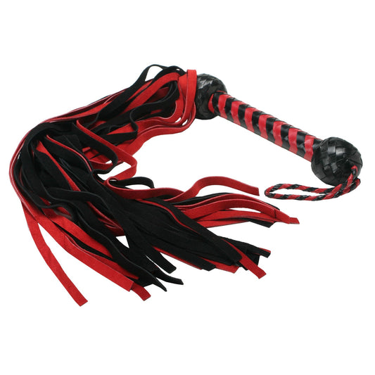 Strict Leather Suede Flogger - Impact - The Rabbit Hole Life