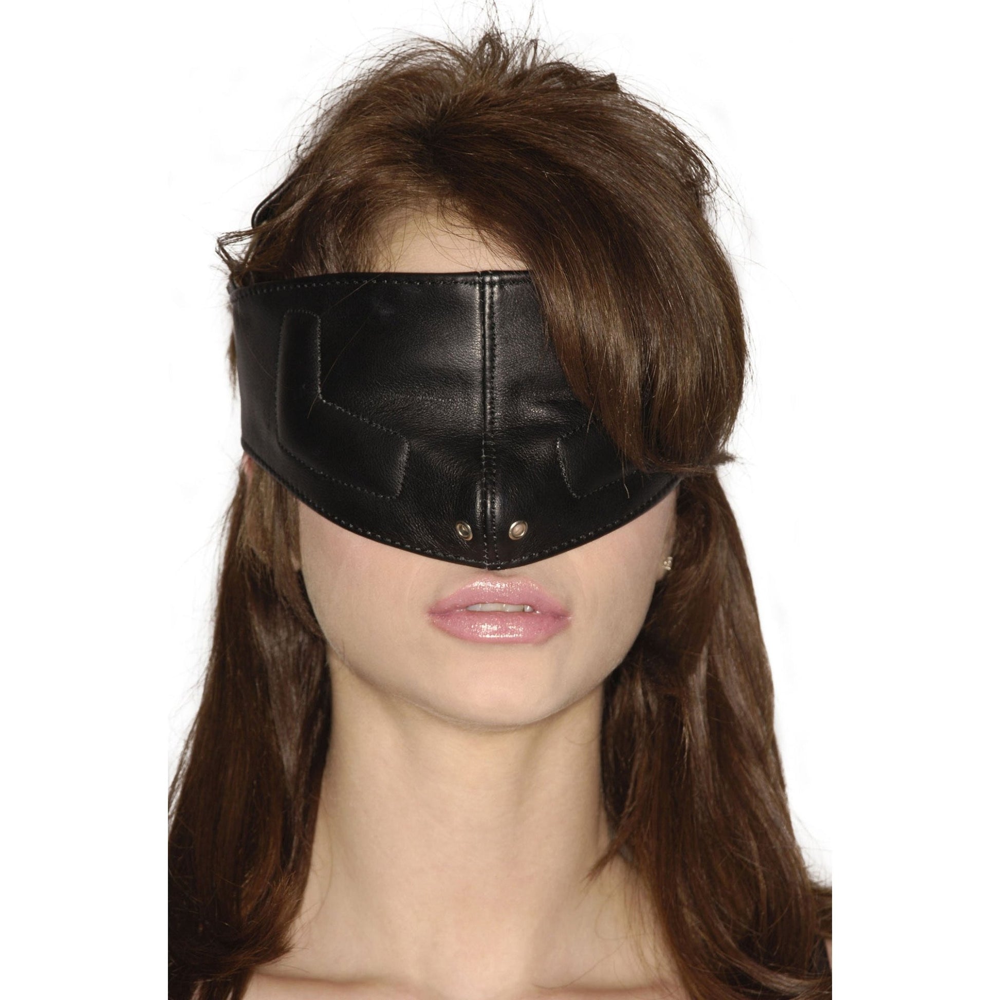 Strict Leather Upper Face Mask-SM - LeatherR - The Rabbit Hole Life