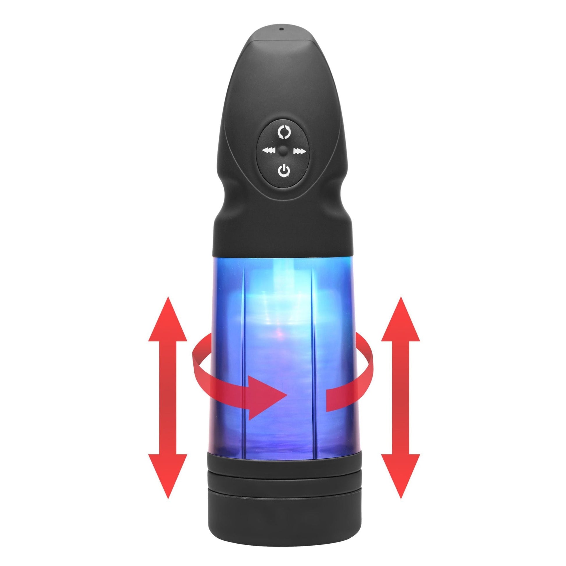 Strobe Multi Function Rechargeable Stroker - masturbators - The Rabbit Hole Life