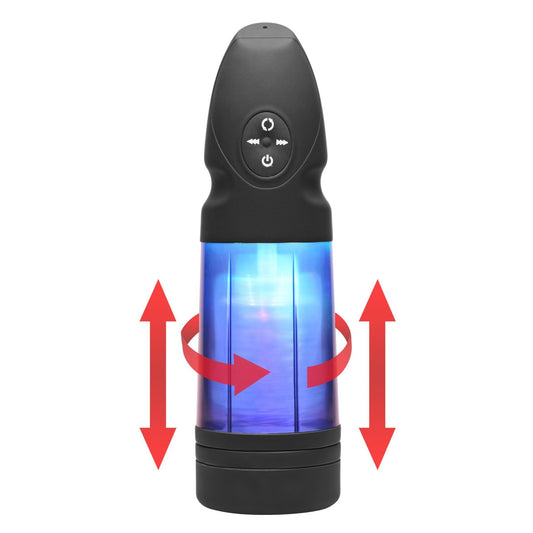 Strobe Multi Function Rechargeable Stroker - masturbators - The Rabbit Hole Life