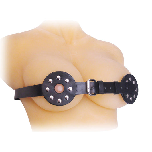 Studded Spiked Breast Binder with Nipple Holes - LeatherR - The Rabbit Hole Life