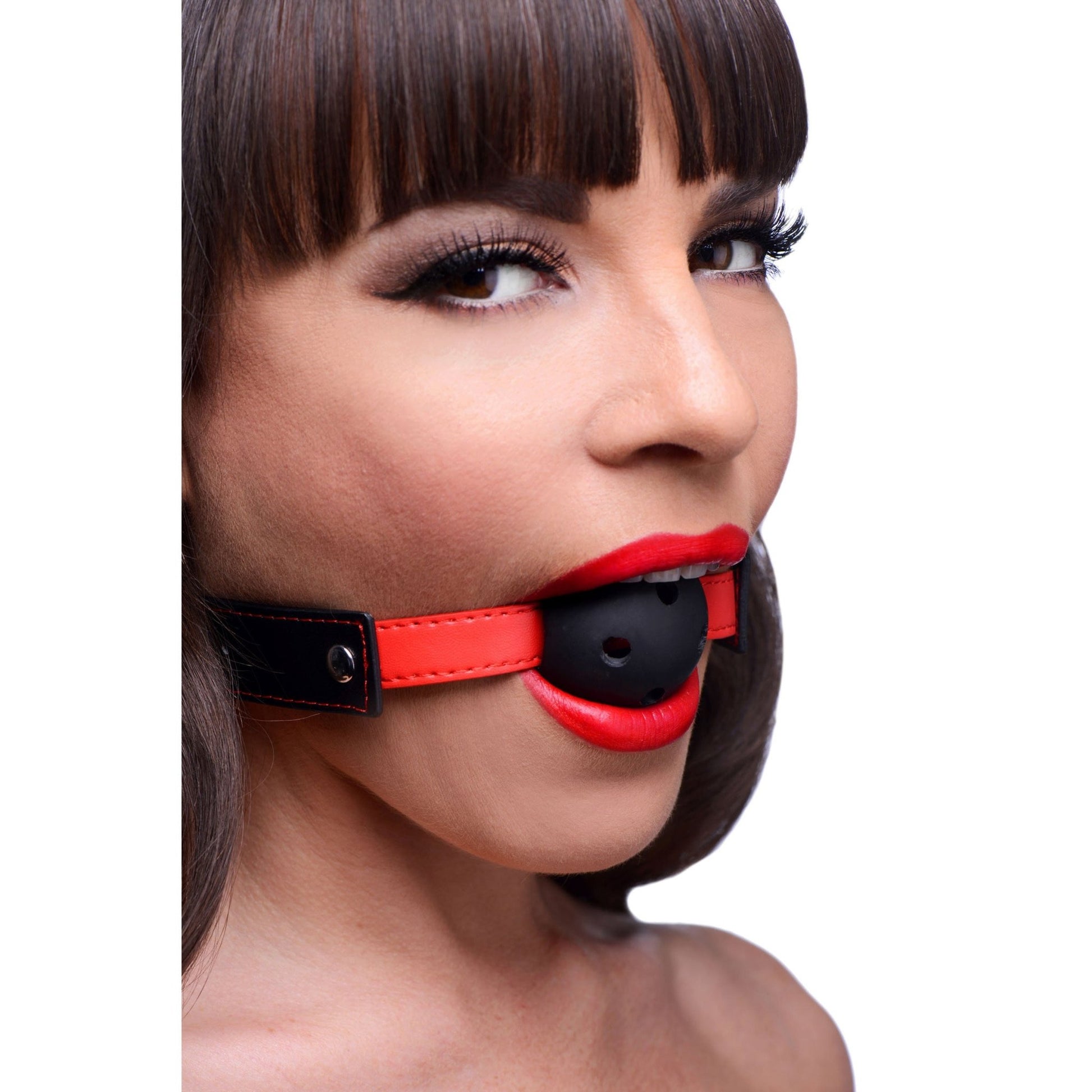 Subdue Me Breathable Ball Gag - GAGS - The Rabbit Hole Life