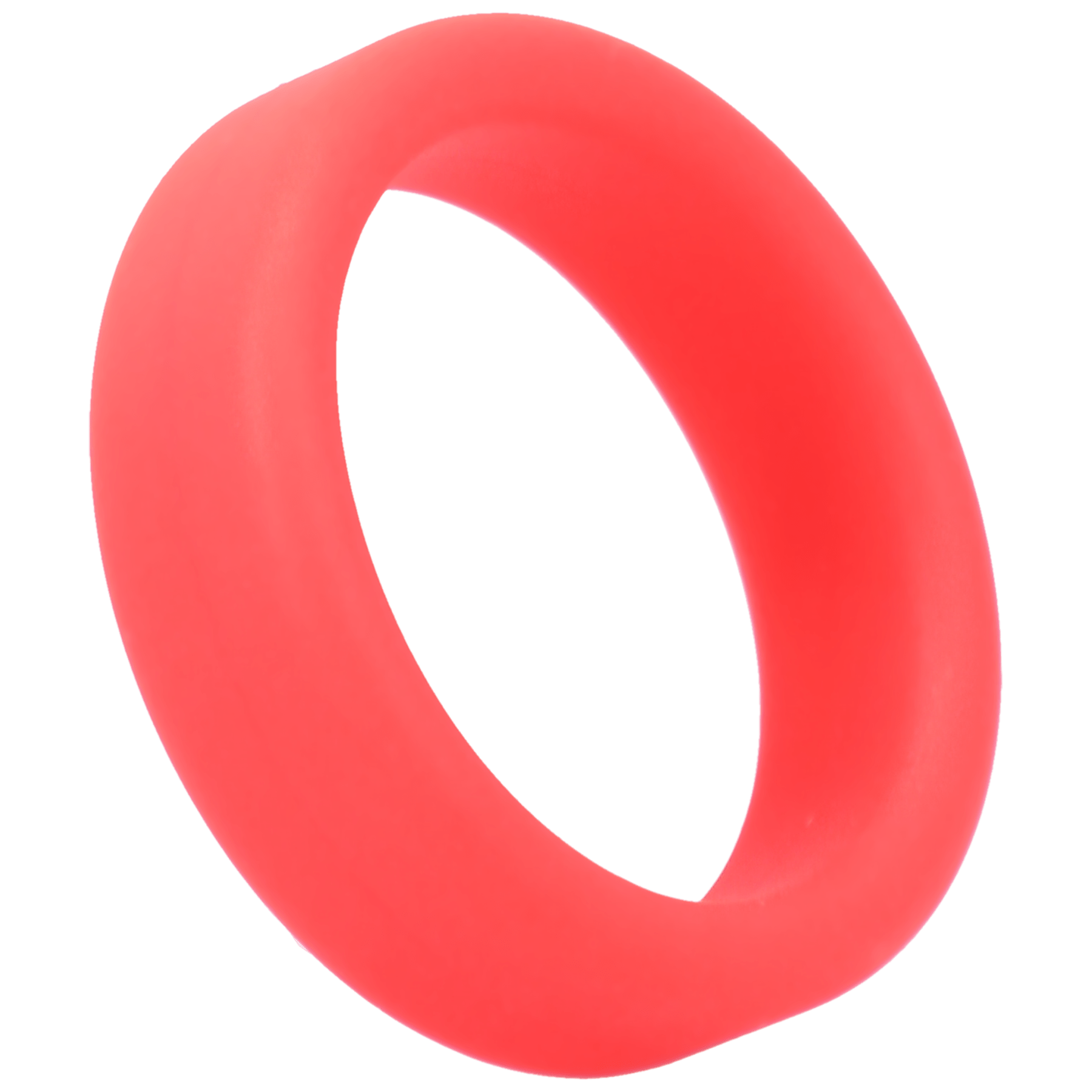 Super Soft Cock Ring Red - For Him - The Rabbit Hole Life