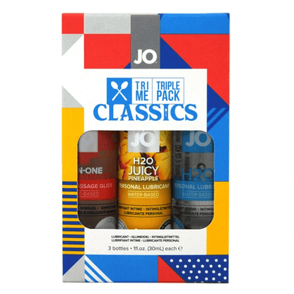 System Jo Tri-Me Triple Pack Classics - Lubes - The Rabbit Hole Life