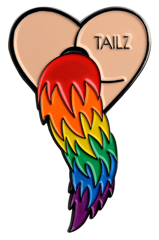 Tailz Enamel Pin - Misc - The Rabbit Hole Life
