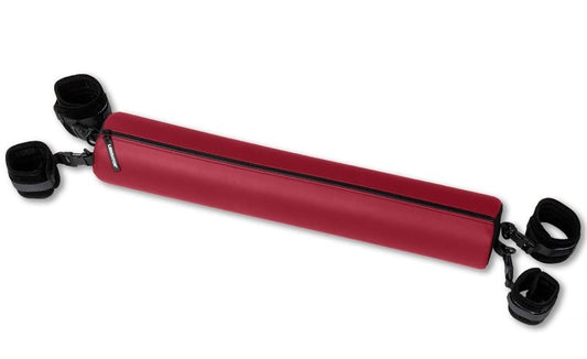 Talea Spreader Bar Claret Faux Leather - BDSM - The Rabbit Hole Life