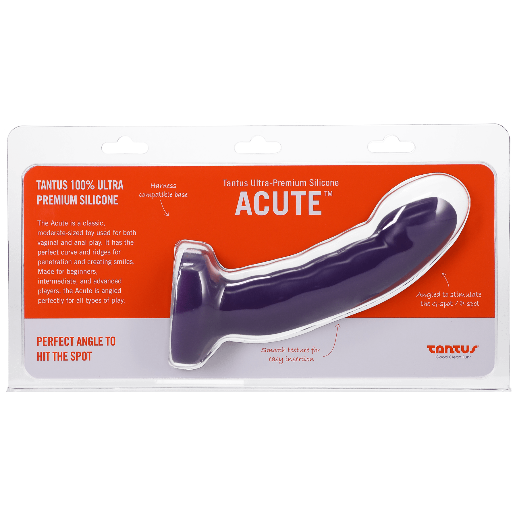 Tantus Acute Amethyst Medium - Anals Toys - The Rabbit Hole Life