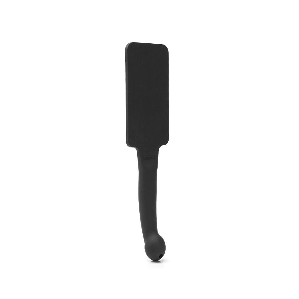 Tantus Plunge Paddle Onyx Medium - BDSM - The Rabbit Hole Life