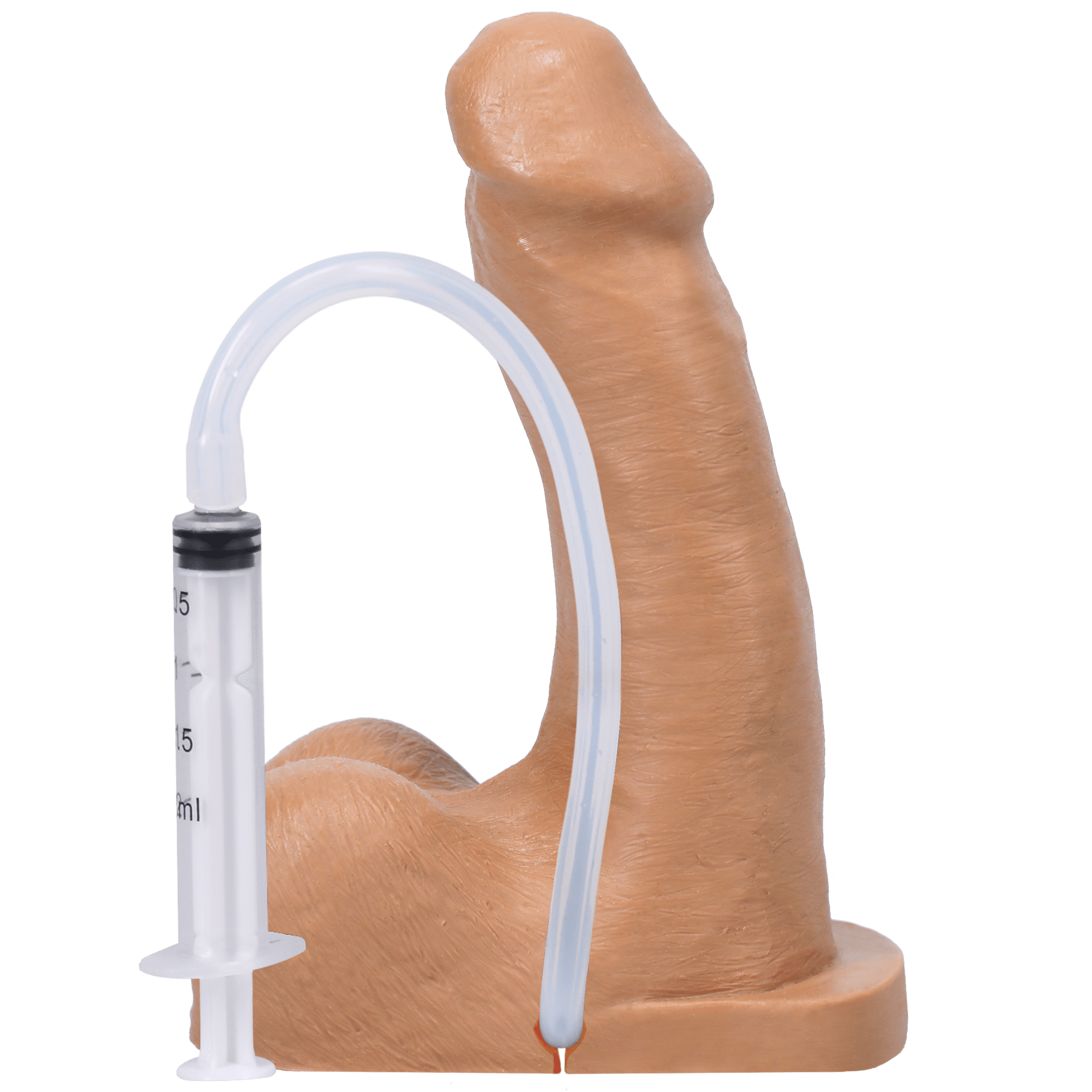 Tantus POP N' Play by TANTUS - Squirting Packer Honey - Dongs & Dildos - The Rabbit Hole Life