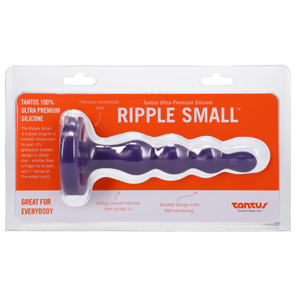 Tantus Ripple Small Amethyst Firm - Anals Toys - The Rabbit Hole Life