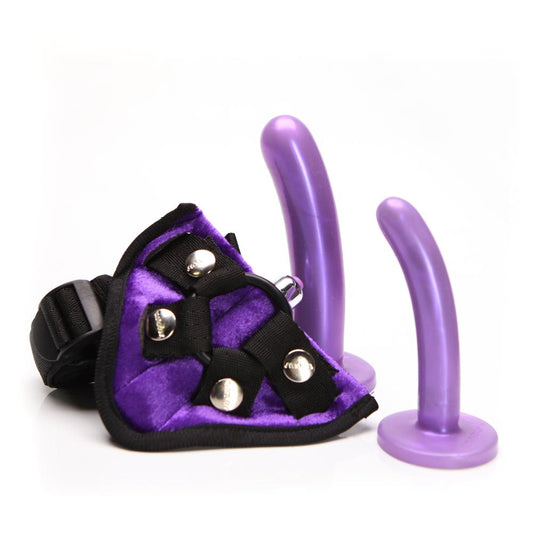 Tantus Silicone Bend Over Beginner Kit Purple Haze - Strap-Ons & Harnesses - The Rabbit Hole Life