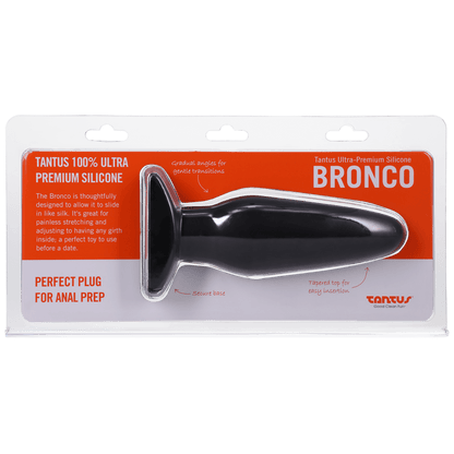 Tantus Silicone Bronco Silicone Butt Plug - Anal Toys - The Rabbit Hole Life