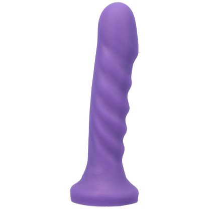 Tantus Silicone Echo Silicone Vibrator Midnight Purple - Dongs & Dildos - The Rabbit Hole Life