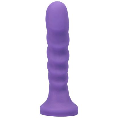 Tantus Silicone Echo Silicone Vibrator Midnight Purple - Dongs & Dildos - The Rabbit Hole Life