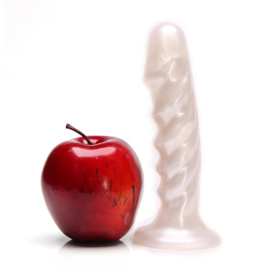 Tantus Silicone Echo Silicone Vibrator White Pearl - Dongs & Dildos - The Rabbit Hole Life