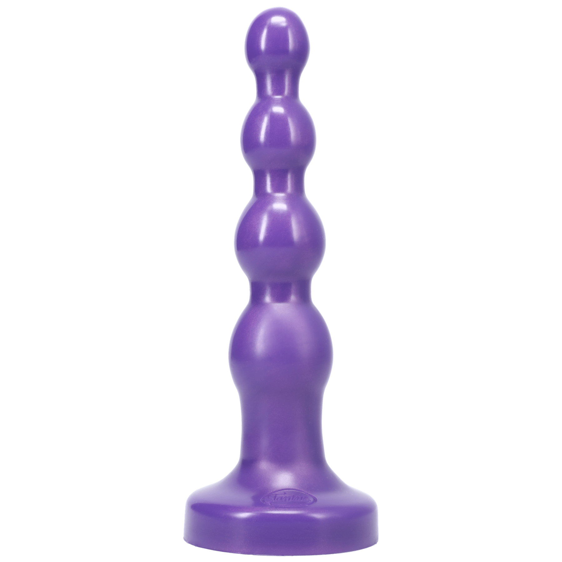 Tantus Silicone Large Ripple Butt Plug Midnight Purple - Anal Toys - The Rabbit Hole Life