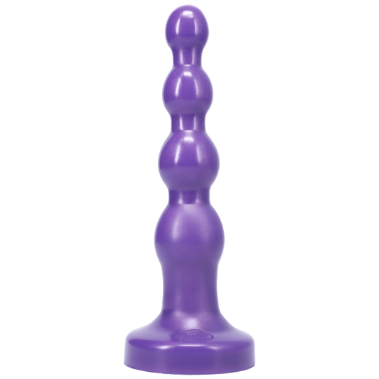 Tantus Silicone Large Ripple Butt Plug Midnight Purple - Anal Toys - The Rabbit Hole Life