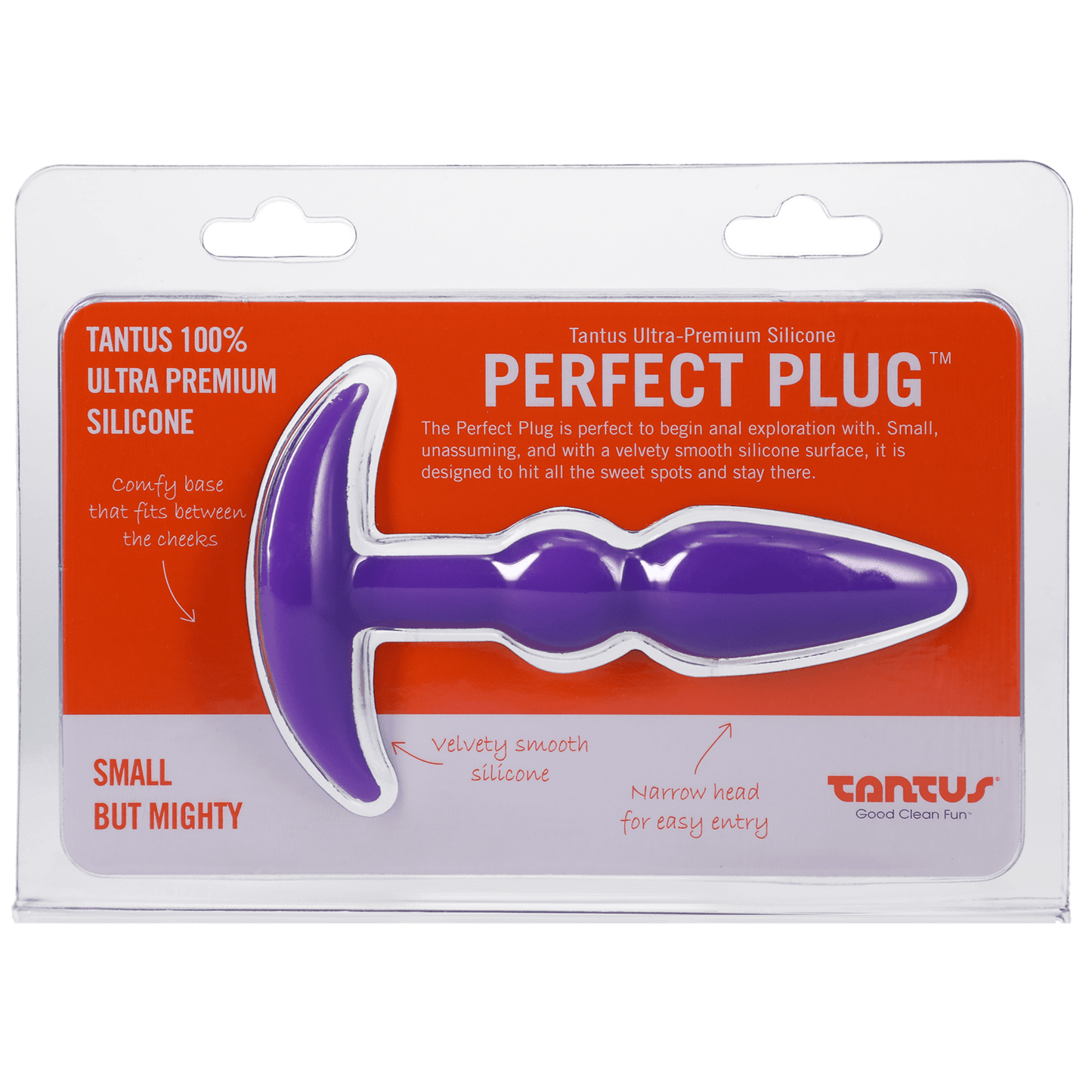 Tantus Silicone Perfect Butt Plug Purple - Other - The Rabbit Hole Life