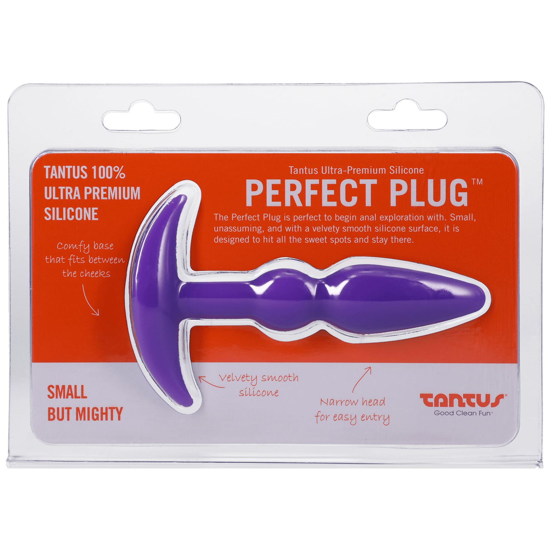 Tantus Silicone Perfect Butt Plug Purple - Other - The Rabbit Hole Life