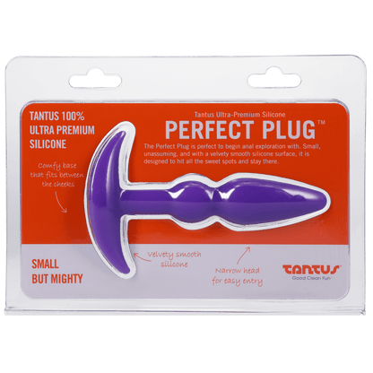 Tantus Silicone Perfect Butt Plug Purple - Other - The Rabbit Hole Life