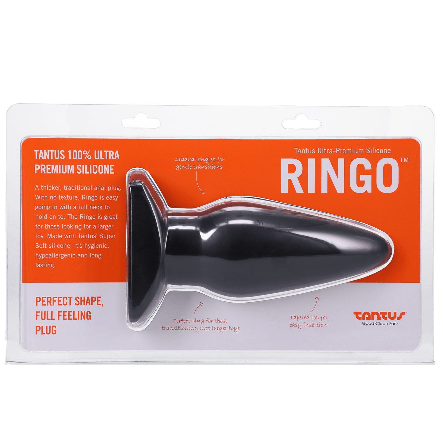 Tantus Silicone Ringo Silicone Butt Plug - Anal Toys - The Rabbit Hole Life