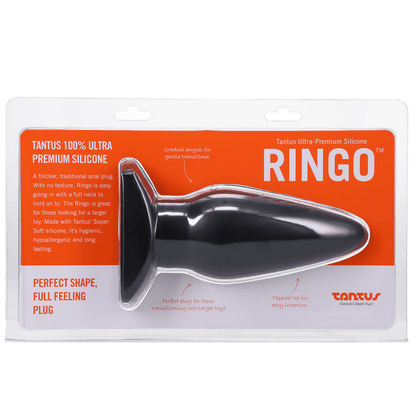 Tantus Silicone Ringo Silicone Butt Plug - Anal Toys - The Rabbit Hole Life