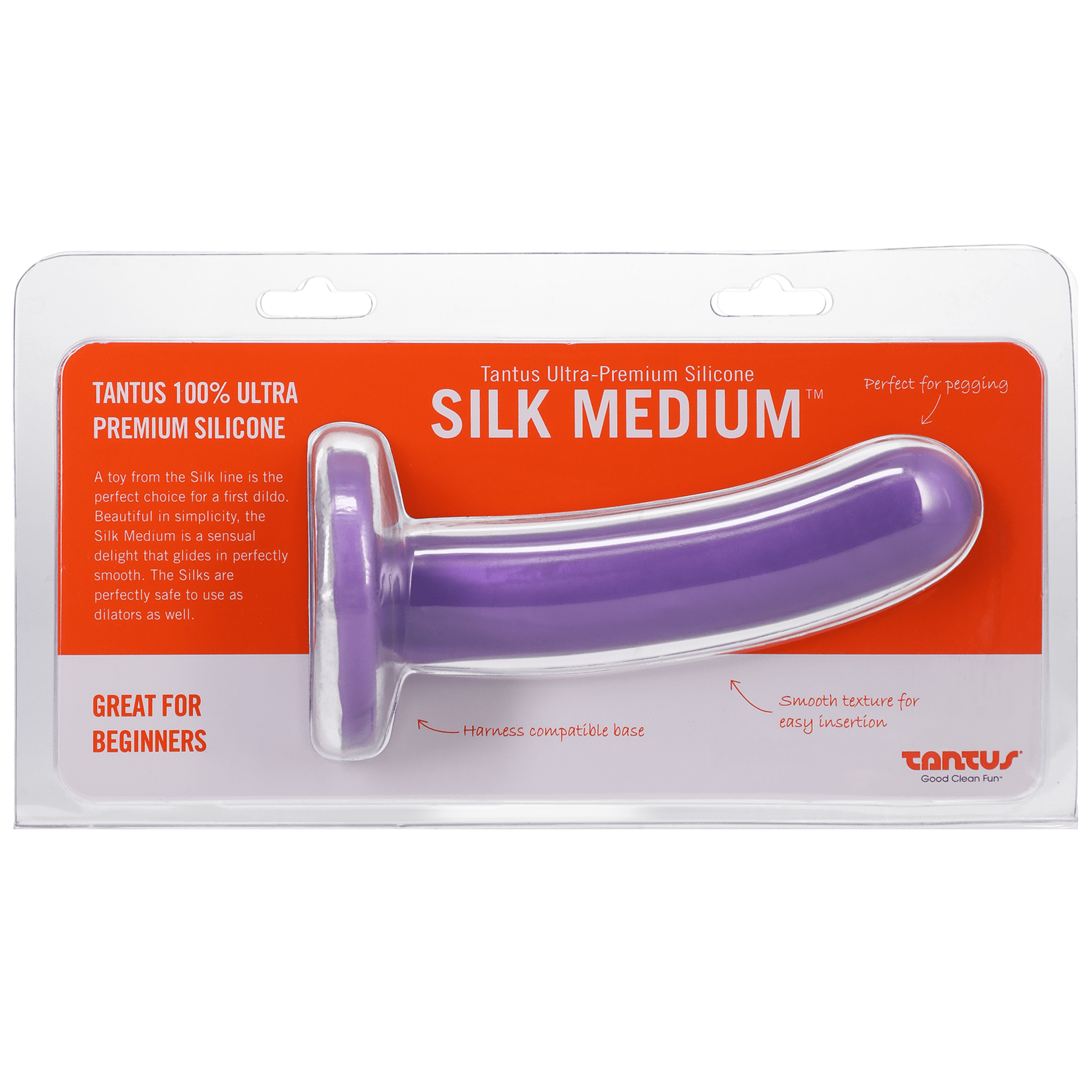 Tantus Silk Medium Lavender Firm - Anals Toys - The Rabbit Hole Life