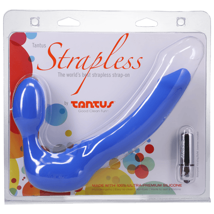Tantus Strapless Slim Azure Medium - Anal Toys - The Rabbit Hole Life