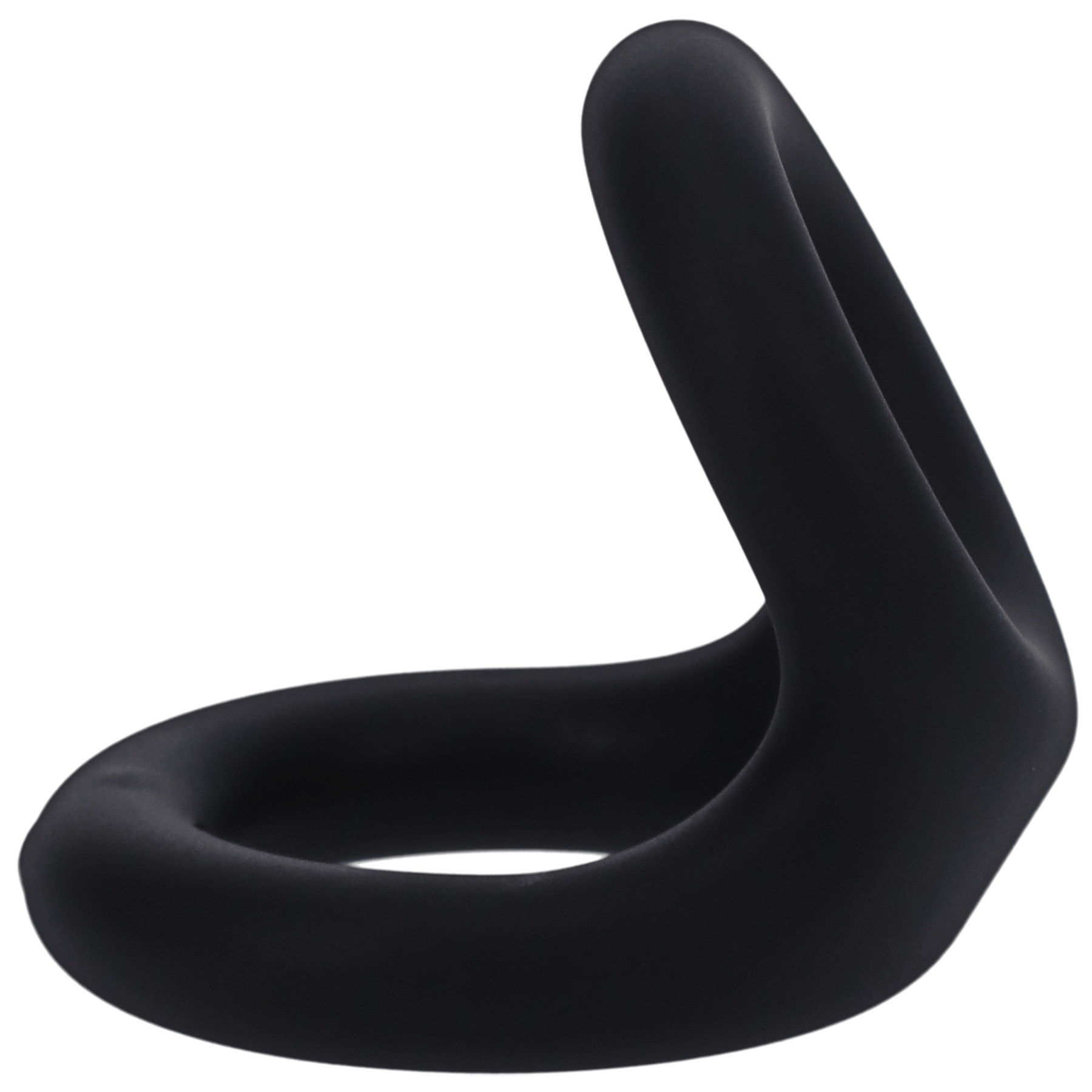 Tantus Uplift - Silicone C-Ring Onyx - For Him - The Rabbit Hole Life