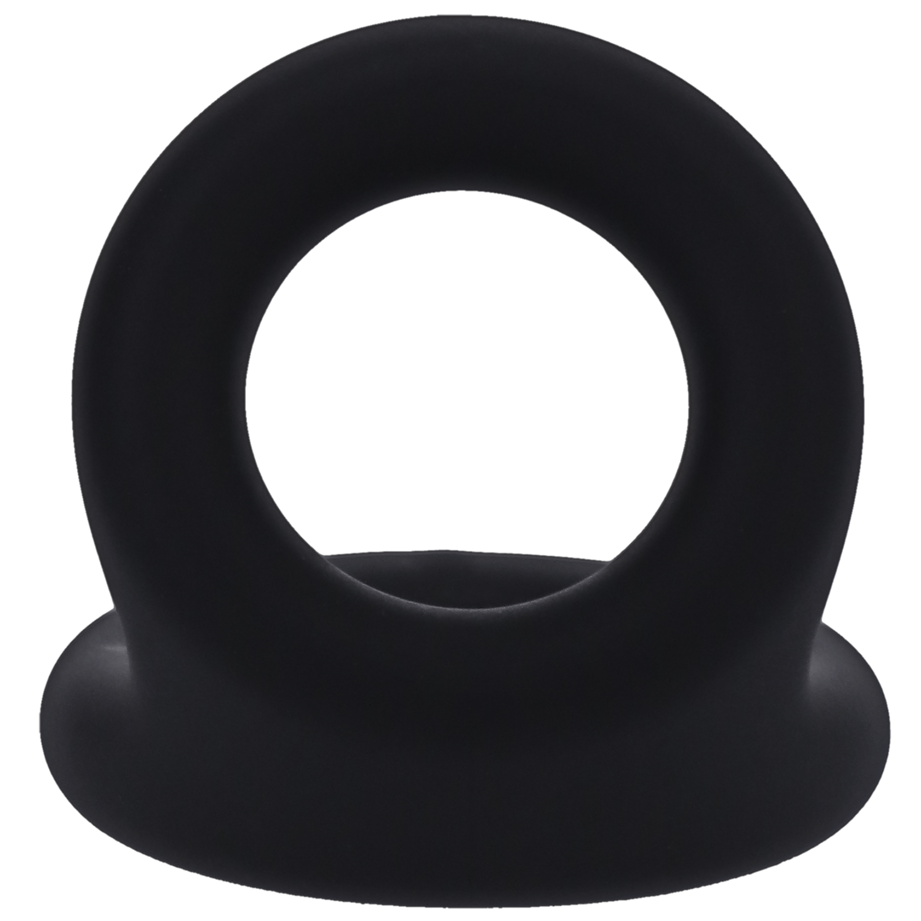 Tantus Uplift - Silicone C-Ring Onyx - For Him - The Rabbit Hole Life