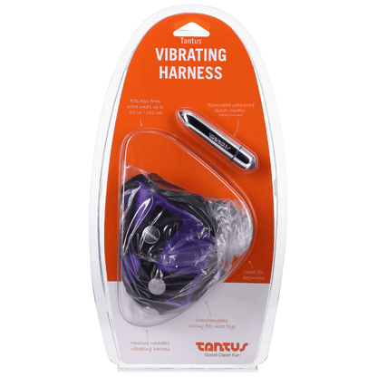 Tantus Velvet Vibrating Harness Lilac - Anals Toys - The Rabbit Hole Life