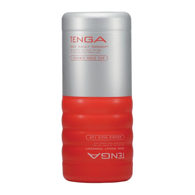 Tenga Double Hole Cup Regular Male Masturbator - For Him - The Rabbit Hole Life