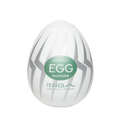 Tenga Egg Thunder Male Masturbator - For Him - The Rabbit Hole Life