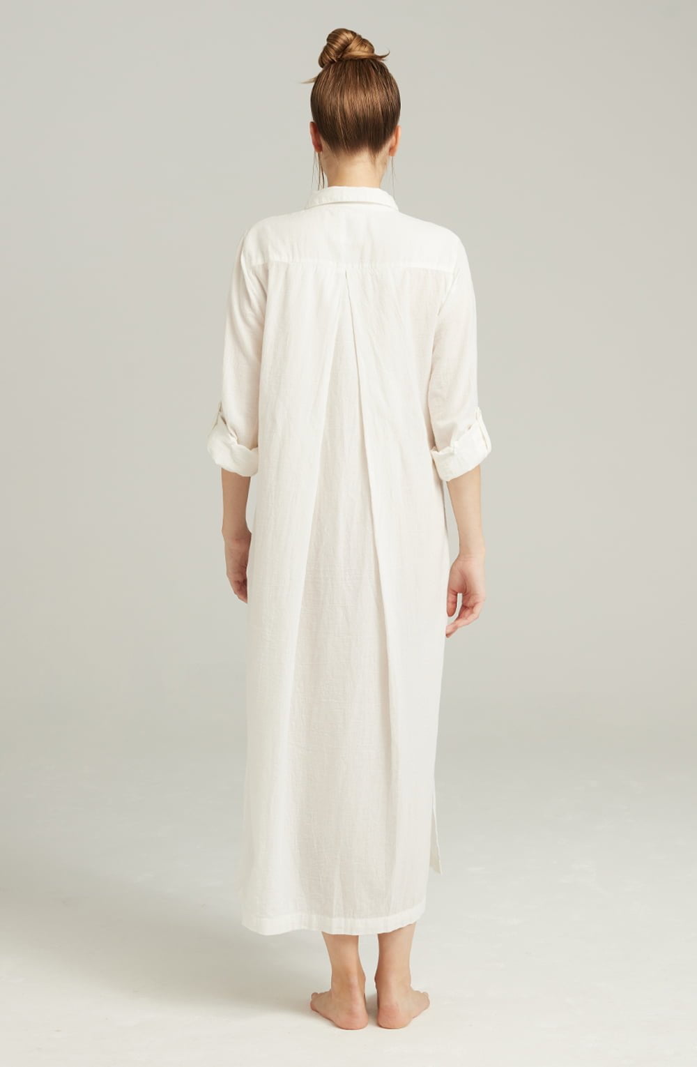 The Maxi Shirt Organic Cotton White - The Rabbit Hole Life