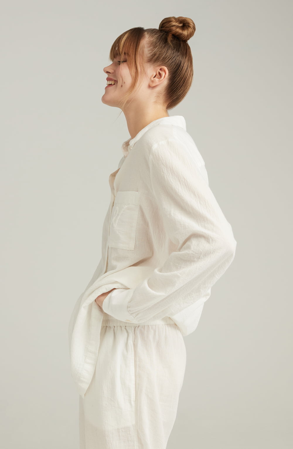 The Midi Shirt Organic Cotton White - The Rabbit Hole Life