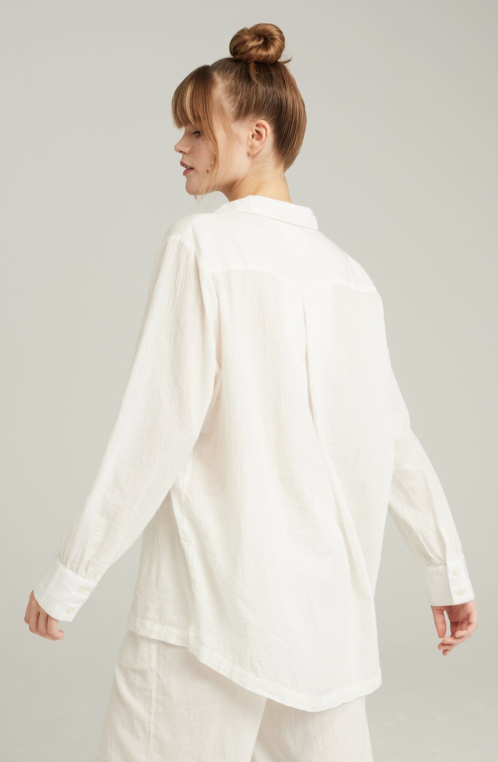 The Midi Shirt Organic Cotton White - The Rabbit Hole Life