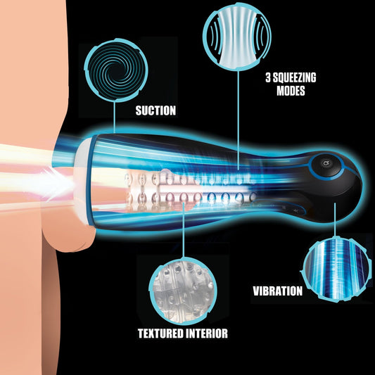 The Milker Extreme 16X Sucking, Squeezing, and Vibrating Masturbator - lovebotz - The Rabbit Hole Life