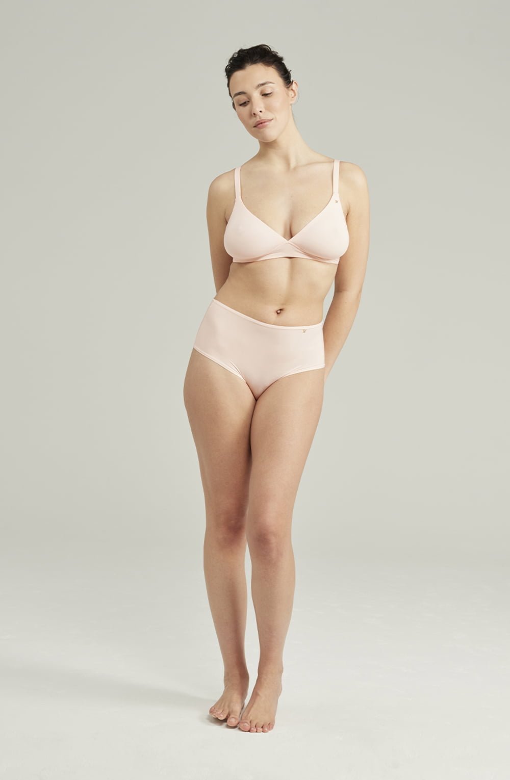 The Second Skin Stretch Easy Does It Bralette Blush Pink - The Rabbit Hole Life