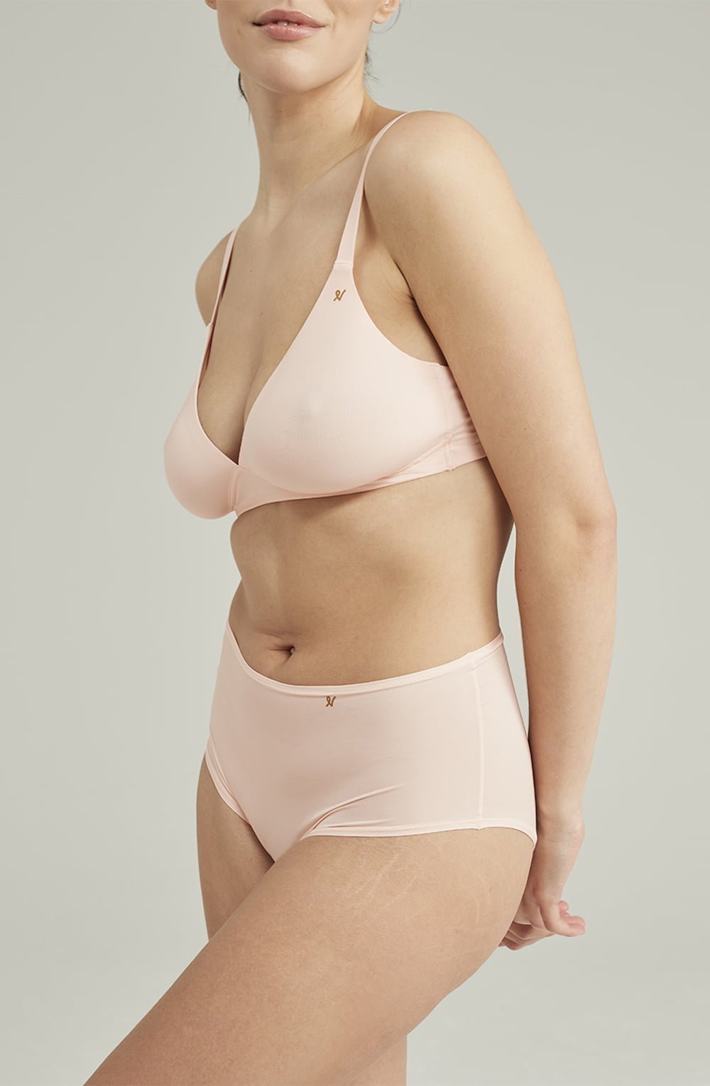 The Second Skin Stretch Easy Does It Bralette Blush Pink - The Rabbit Hole Life