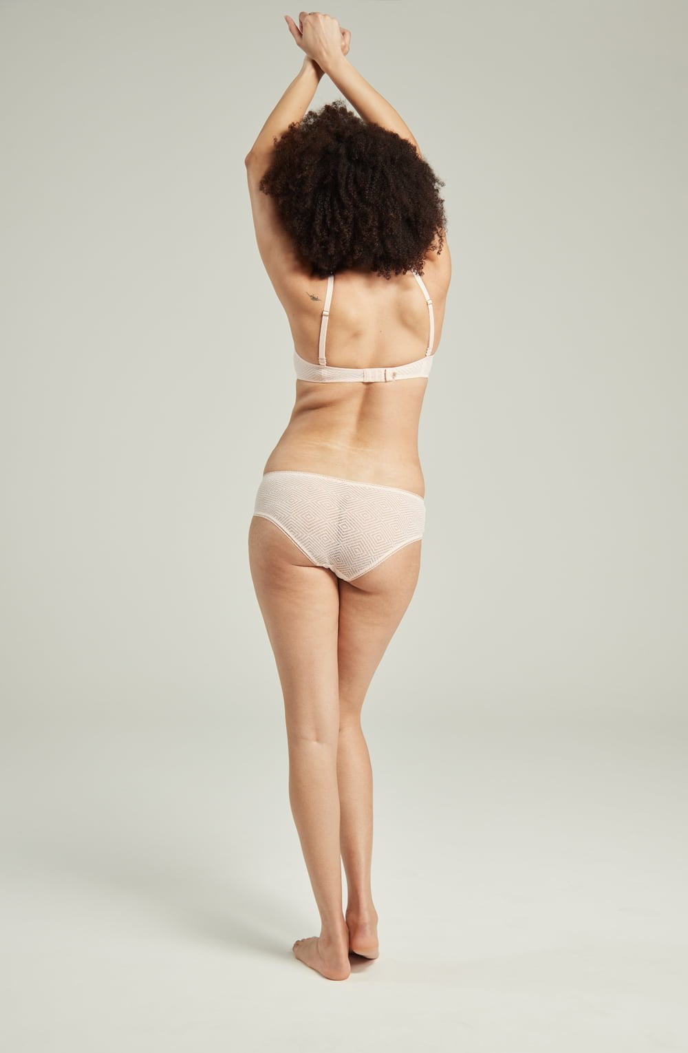 The Sheer Deco Lift Balcony Bra Blush Pink Up to GG Cup - The Rabbit Hole Life