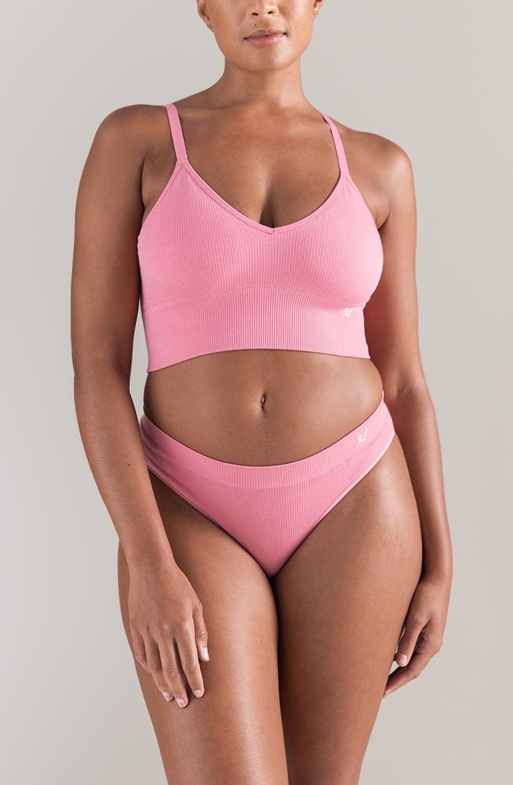 The TENCEL™ High Leg Brief Rose Pink - The Rabbit Hole Life