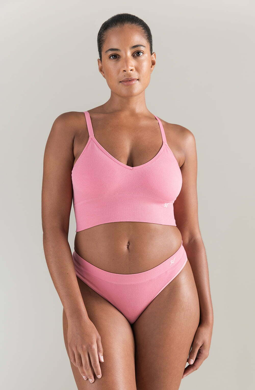 The TENCEL™ Seamless Bralette Rose Pink - The Rabbit Hole Life