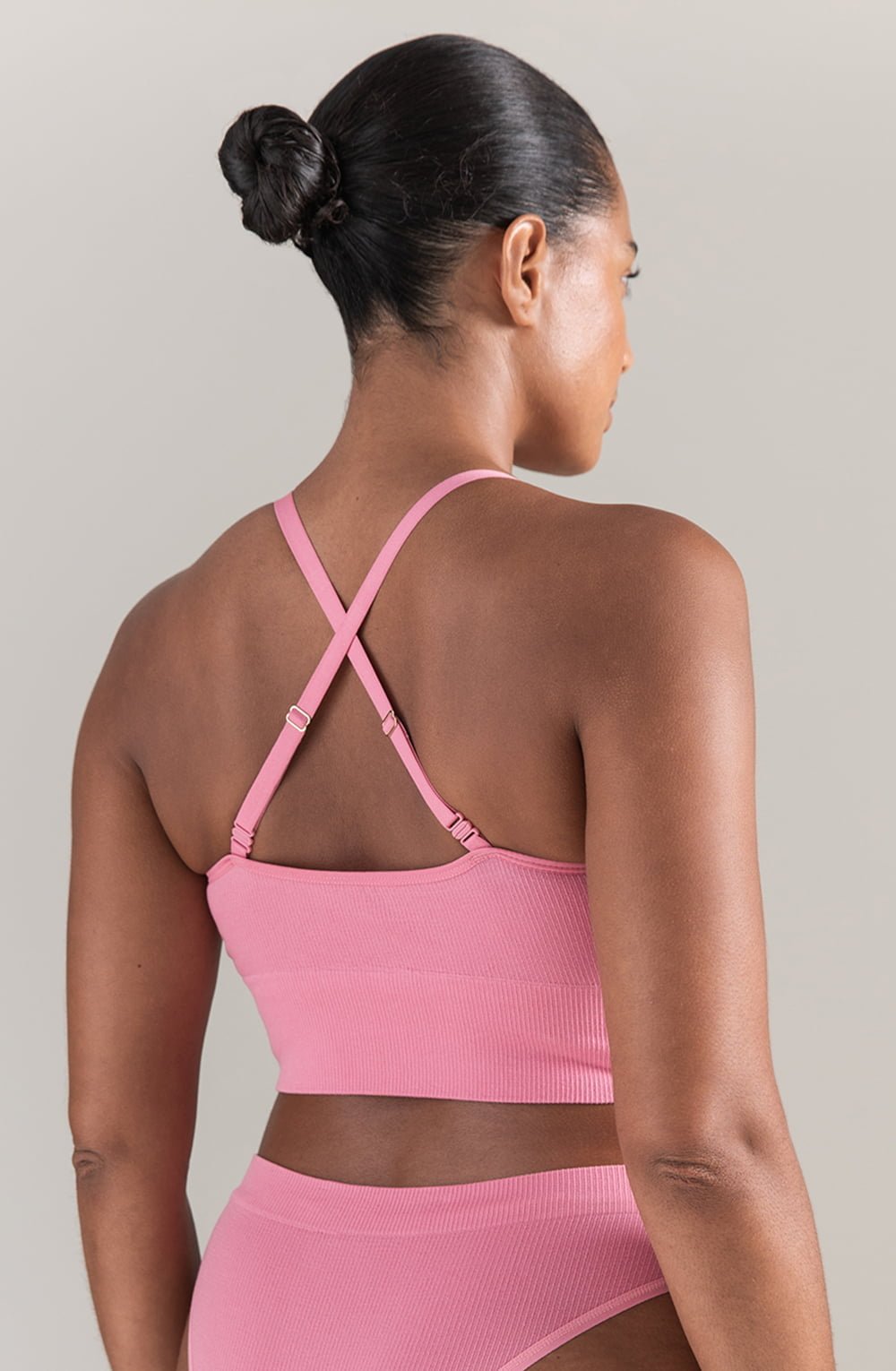 The TENCEL™ Seamless Bralette Rose Pink - The Rabbit Hole Life