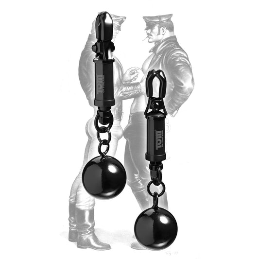 Tom of Finland Barrel Nipple Clamps - nipple-clamps - The Rabbit Hole Life