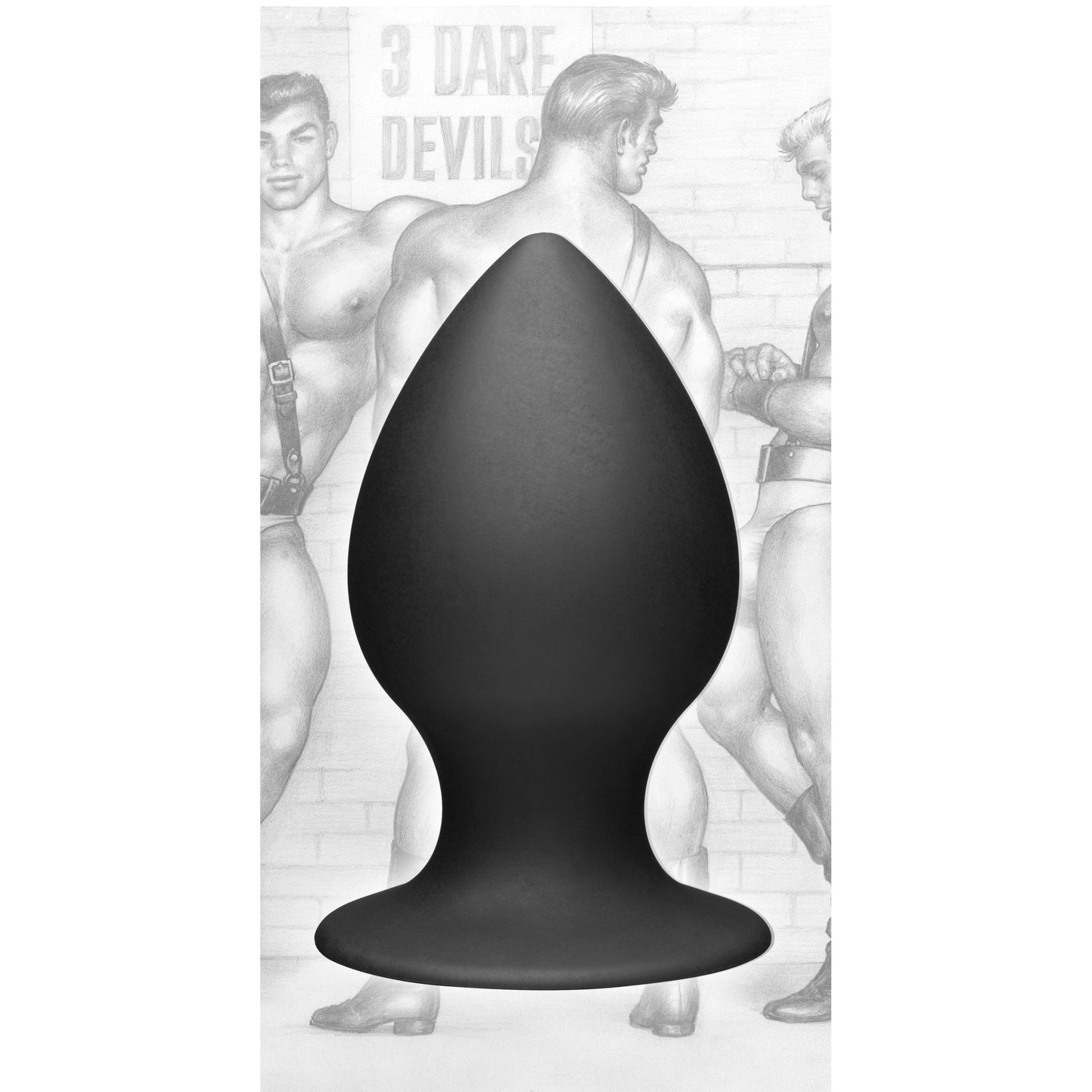 Tom of Finland Large Silicone Anal Plug - silicone-anal-toys - The Rabbit Hole Life